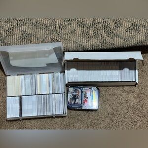 9 pounds of football cards